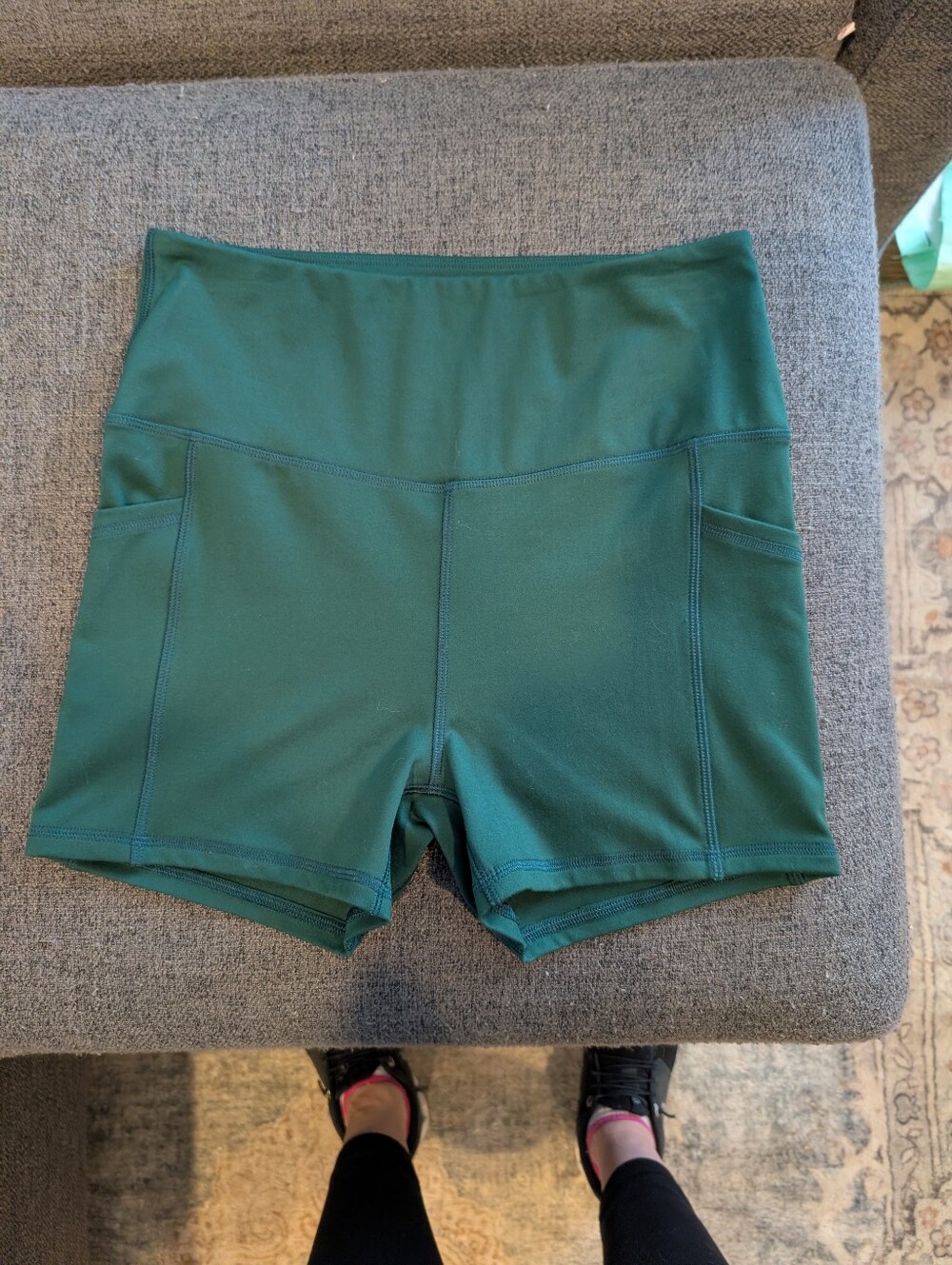 VARLEY
High-Waist Women's Green Active Shorts